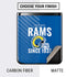 NFL Los Angeles Rams Helmet Galaxy Z Flip Skin