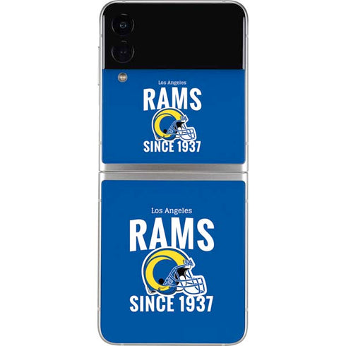 NFL Los Angeles Rams Helmet Galaxy Z Flip3 5G Skin