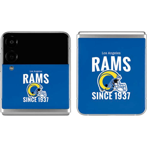NFL Los Angeles Rams Helmet Galaxy Z Flip4 5G Skin