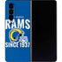 NFL Los Angeles Rams Helmet Galaxy Z Fold4 5G Skin