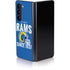 NFL Los Angeles Rams Helmet Galaxy Z Fold5 5G Skin