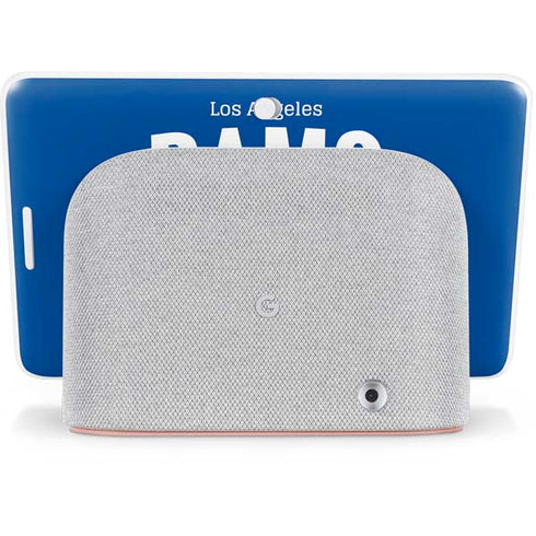 NFL Los Angeles Rams Helmet Google Home Hub Skin