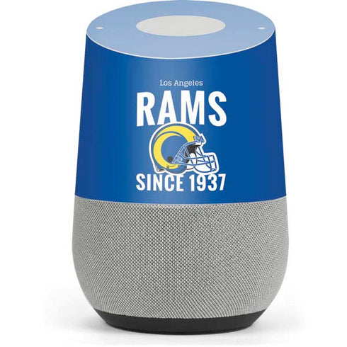 NFL Los Angeles Rams Helmet Google Home Skin