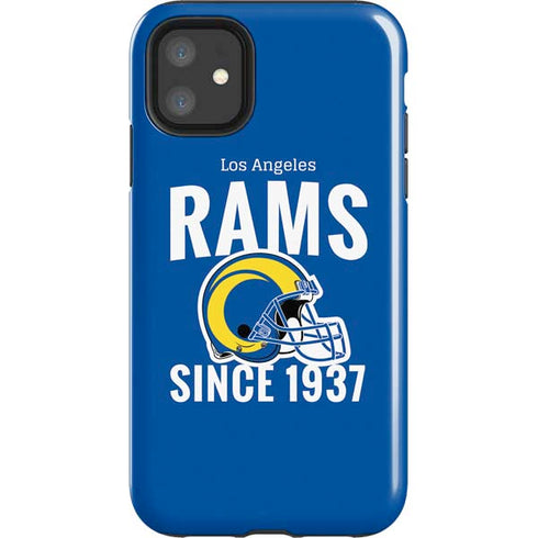 NFL Los Angeles Rams Helmet iPhone 11 Impact Case