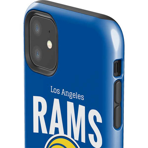 NFL Los Angeles Rams Helmet iPhone 11 Impact Case