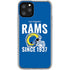 NFL Los Angeles Rams Helmet iPhone 11 Pro Clear Case