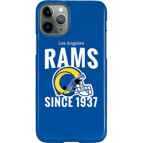 NFL Los Angeles Rams Helmet iPhone 11 Pro Lite Case