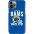 NFL Los Angeles Rams Helmet iPhone 11 Pro Lite Case