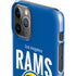NFL Los Angeles Rams Helmet iPhone 11 Pro Lite Case
