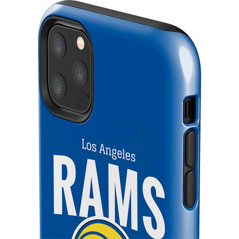 NFL Los Angeles Rams Helmet iPhone 11 Pro Max Impact Case