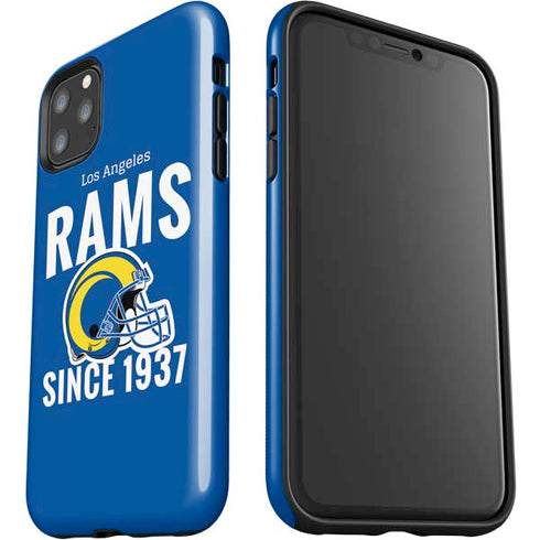 NFL Los Angeles Rams Helmet iPhone 11 Pro Max Impact Case