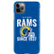 NFL Los Angeles Rams Helmet iPhone 11 Pro Max Lite Case
