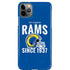 NFL Los Angeles Rams Helmet iPhone 11 Pro Max Lite Case