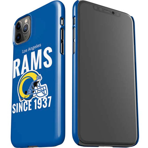 NFL Los Angeles Rams Helmet iPhone 11 Pro Max Lite Case