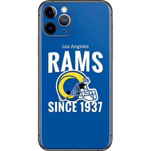 NFL Los Angeles Rams Helmet iPhone 11 Pro Skin