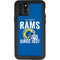 NFL Los Angeles Rams Helmet iPhone 11 Pro Waterproof Case