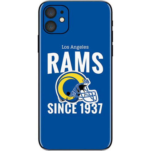 NFL Los Angeles Rams Helmet iPhone 11 Skin