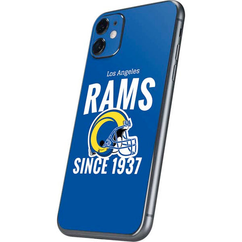 NFL Los Angeles Rams Helmet iPhone 11 Skin