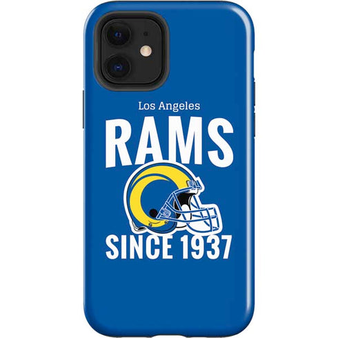 NFL Los Angeles Rams Helmet iPhone 12 Impact Case