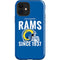NFL Los Angeles Rams Helmet iPhone 12 Impact Case