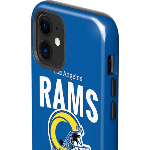 NFL Los Angeles Rams Helmet iPhone 12 Impact Case