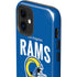 NFL Los Angeles Rams Helmet iPhone 12 Impact Case