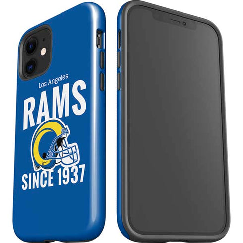NFL Los Angeles Rams Helmet iPhone 12 Impact Case