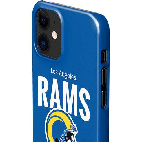 NFL Los Angeles Rams Helmet iPhone 12 Mini Lite Case