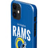NFL Los Angeles Rams Helmet iPhone 12 Mini Lite Case