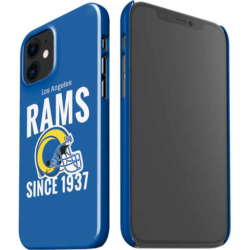 NFL Los Angeles Rams Helmet iPhone 12 Mini Lite Case