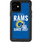 NFL Los Angeles Rams Helmet iPhone 12 Mini Waterproof Case