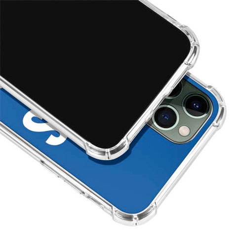 NFL Los Angeles Rams Helmet iPhone 12 Pro Clear Case