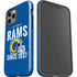 NFL Los Angeles Rams Helmet iPhone 12 Pro Max Impact Case