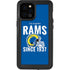 NFL Los Angeles Rams Helmet iPhone 12 Pro Max Waterproof Case