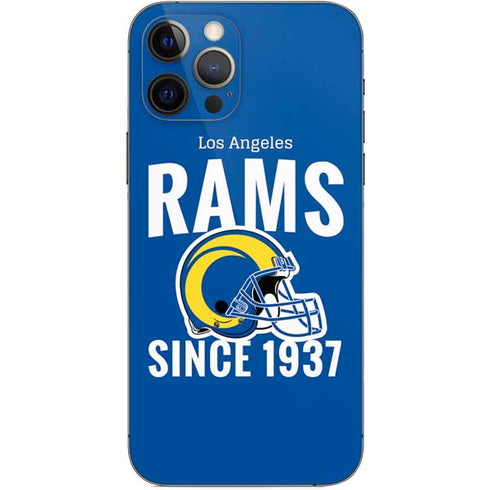 NFL Los Angeles Rams Helmet iPhone 12 Pro Skin