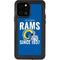 NFL Los Angeles Rams Helmet iPhone 12 Pro Waterproof Case