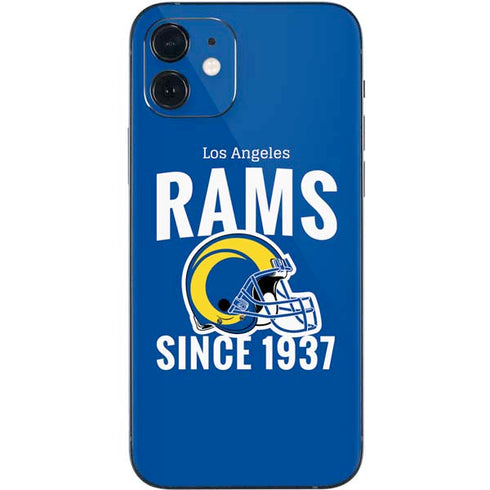 NFL Los Angeles Rams Helmet iPhone 12 Skin