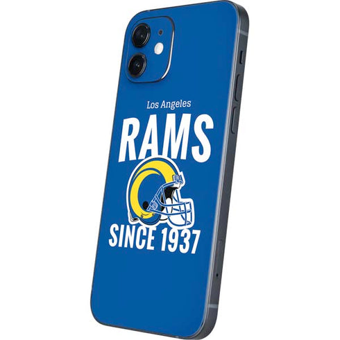 NFL Los Angeles Rams Helmet iPhone 12 Skin