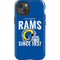 NFL Los Angeles Rams Helmet iPhone 13 Impact Case