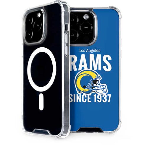 NFL Los Angeles Rams Helmet iPhone 13 Pro MagSafe Case