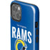 NFL Los Angeles Rams Helmet iPhone 14 Plus Impact Case