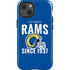 NFL Los Angeles Rams Helmet iPhone 14 Impact Case