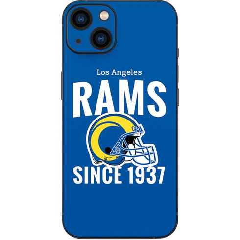 NFL Los Angeles Rams Helmet iPhone 15 Plus Skin