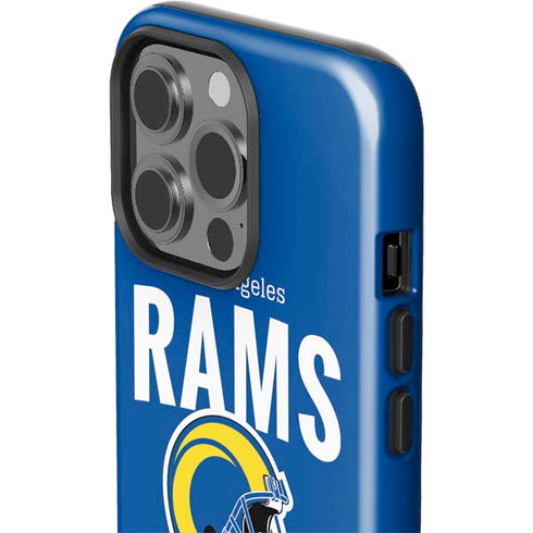 NFL Los Angeles Rams Helmet iPhone 14 Pro Impact Case