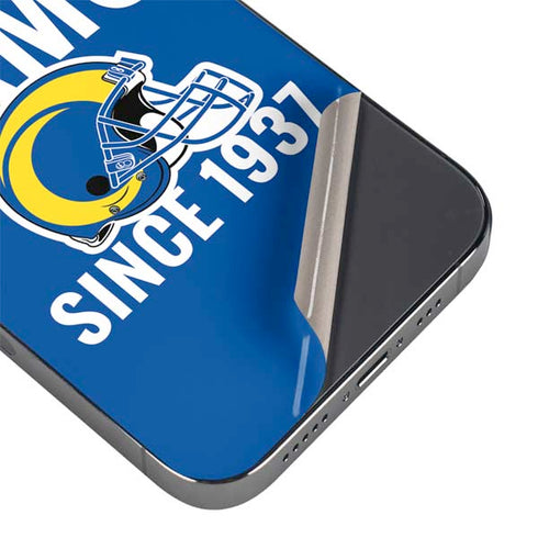 NFL Los Angeles Rams Helmet iPhone 14 Pro Max Skin