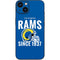 NFL Los Angeles Rams Helmet iPhone 14 Skin