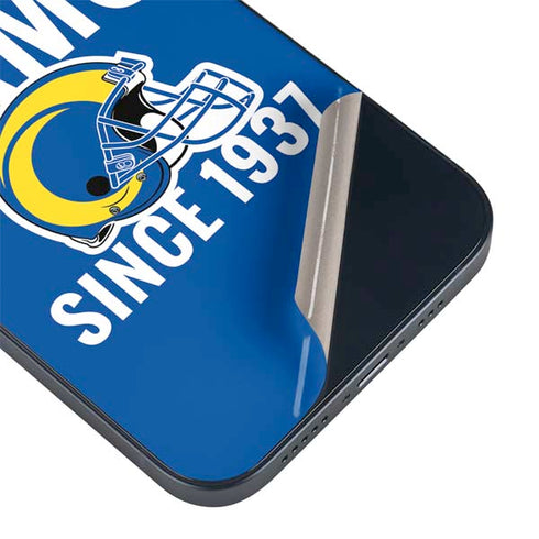 NFL Los Angeles Rams Helmet iPhone 14 Skin