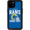 NFL Los Angeles Rams Helmet iPhone 15 Plus Waterproof Case