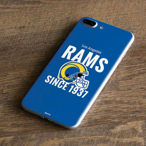 NFL Los Angeles Rams Helmet iPhone 8 Plus Skin