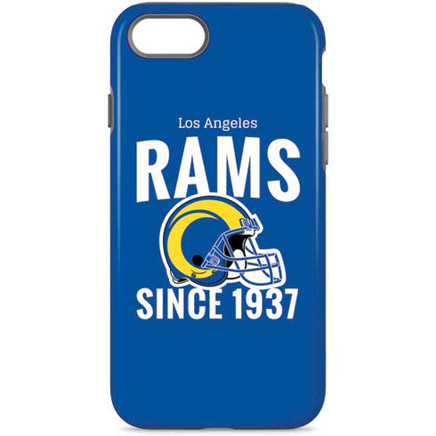 NFL Los Angeles Rams Helmet iPhone 8 Pro Case